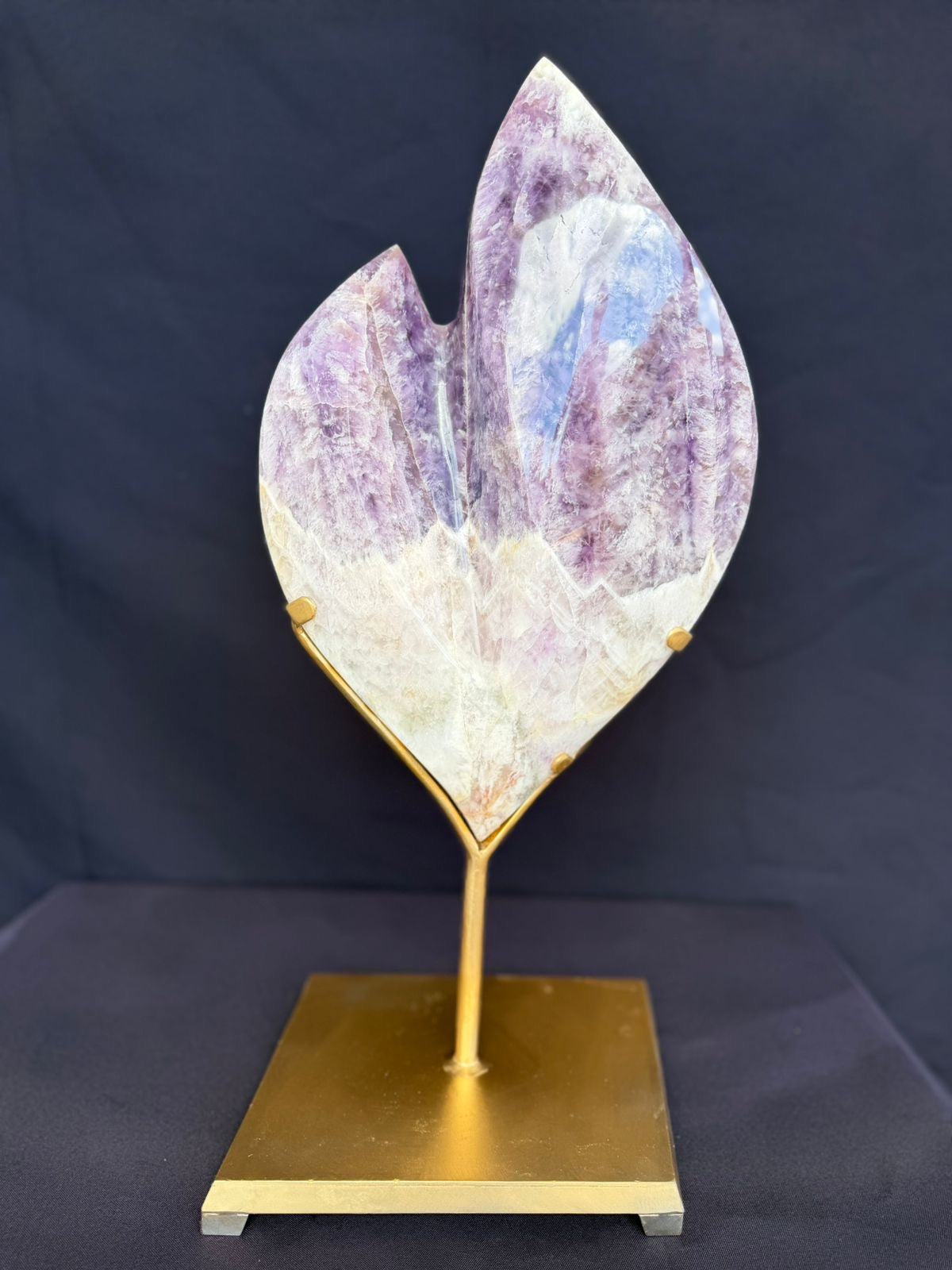 Amethyst Bloom Sculpture