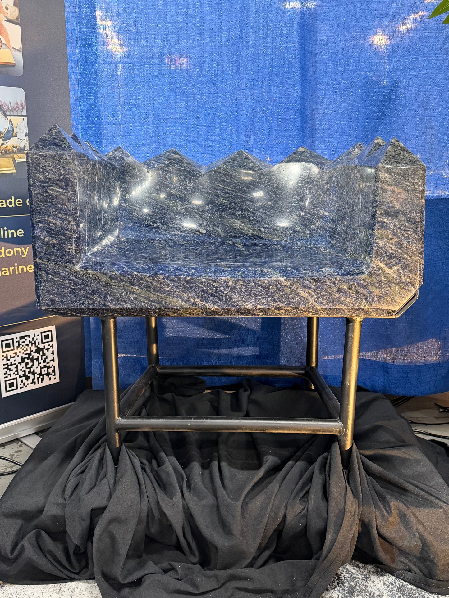 Sodalite Throne Chair