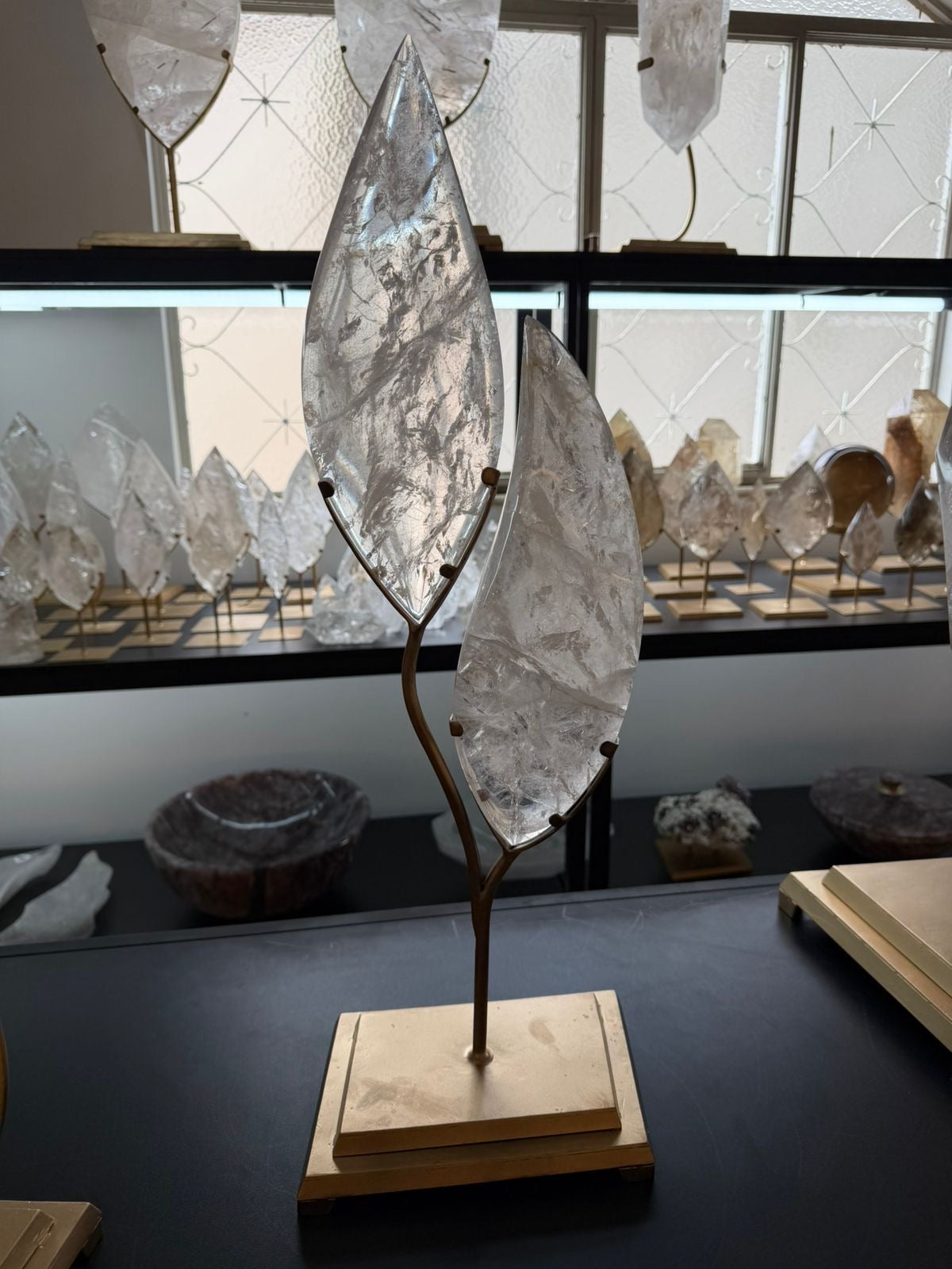 SCULTURAL CLEAR QUARTZ
FLAME