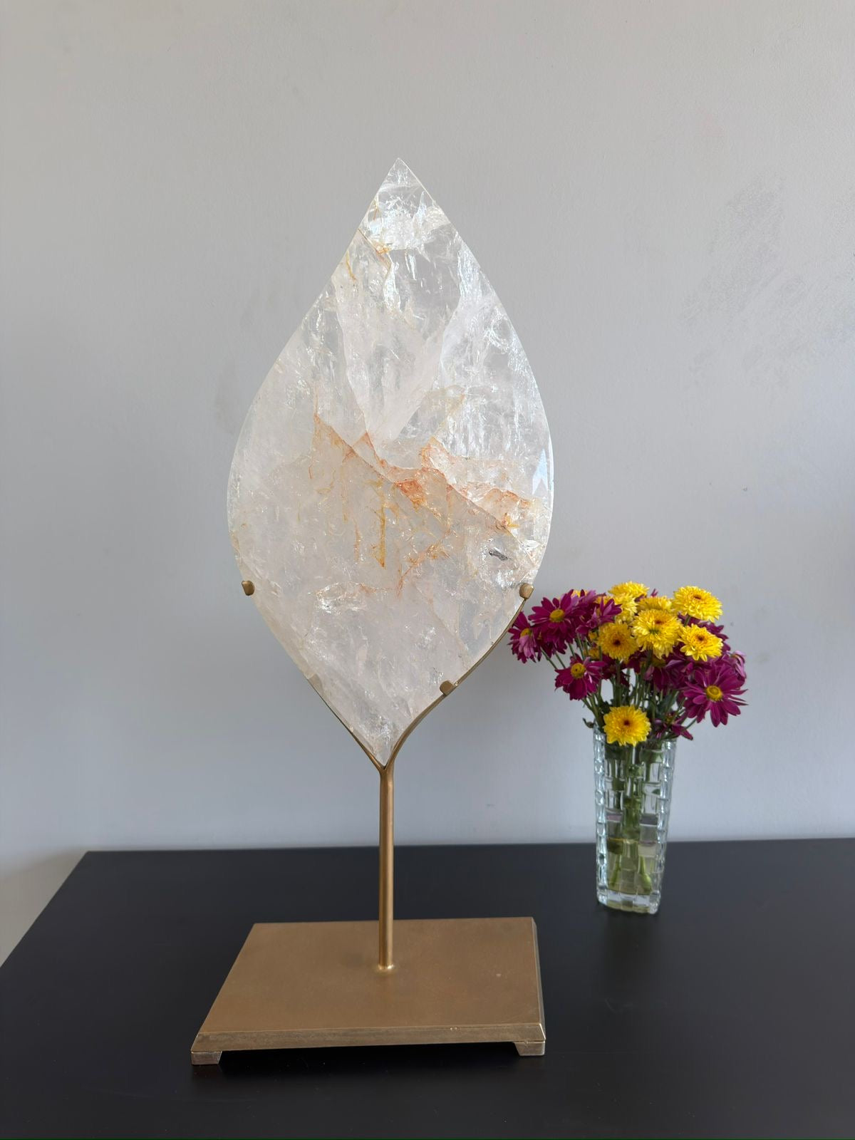 QUARTZ FLAME SCULPTURE