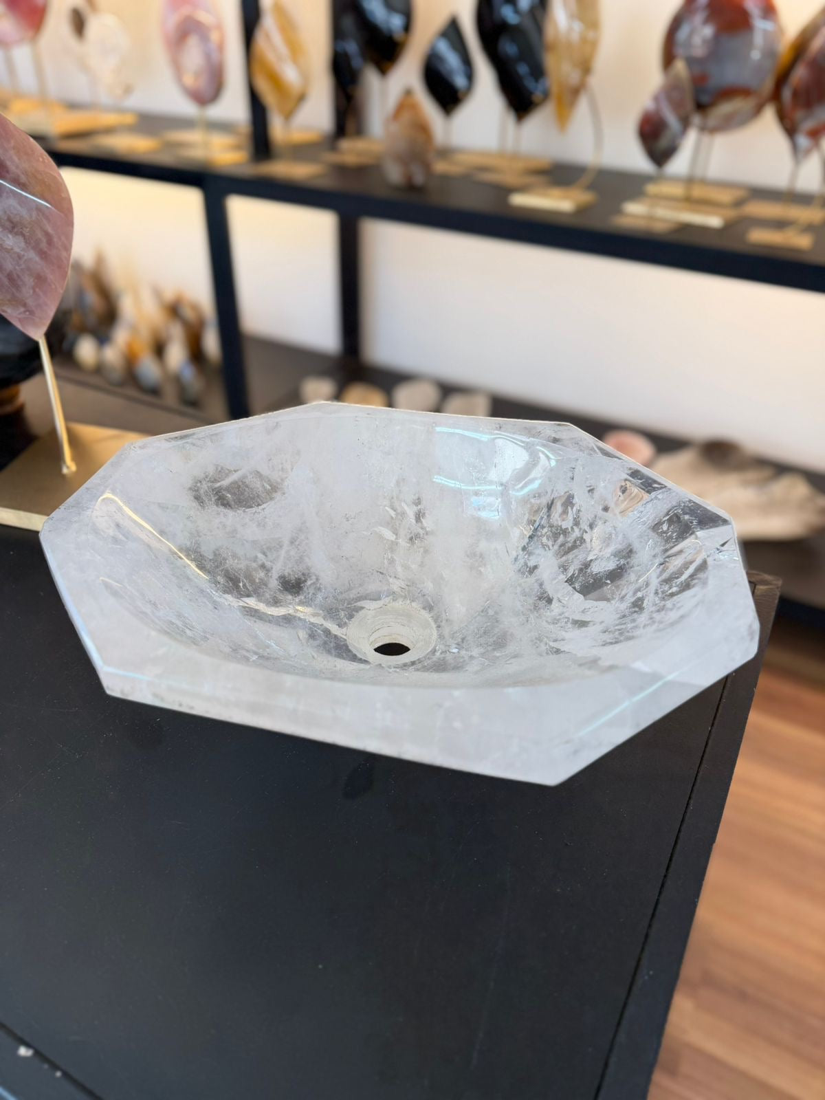 Clear Quartz Sink