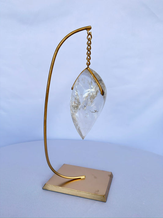 Clear Quartz Pendulum Sculpture