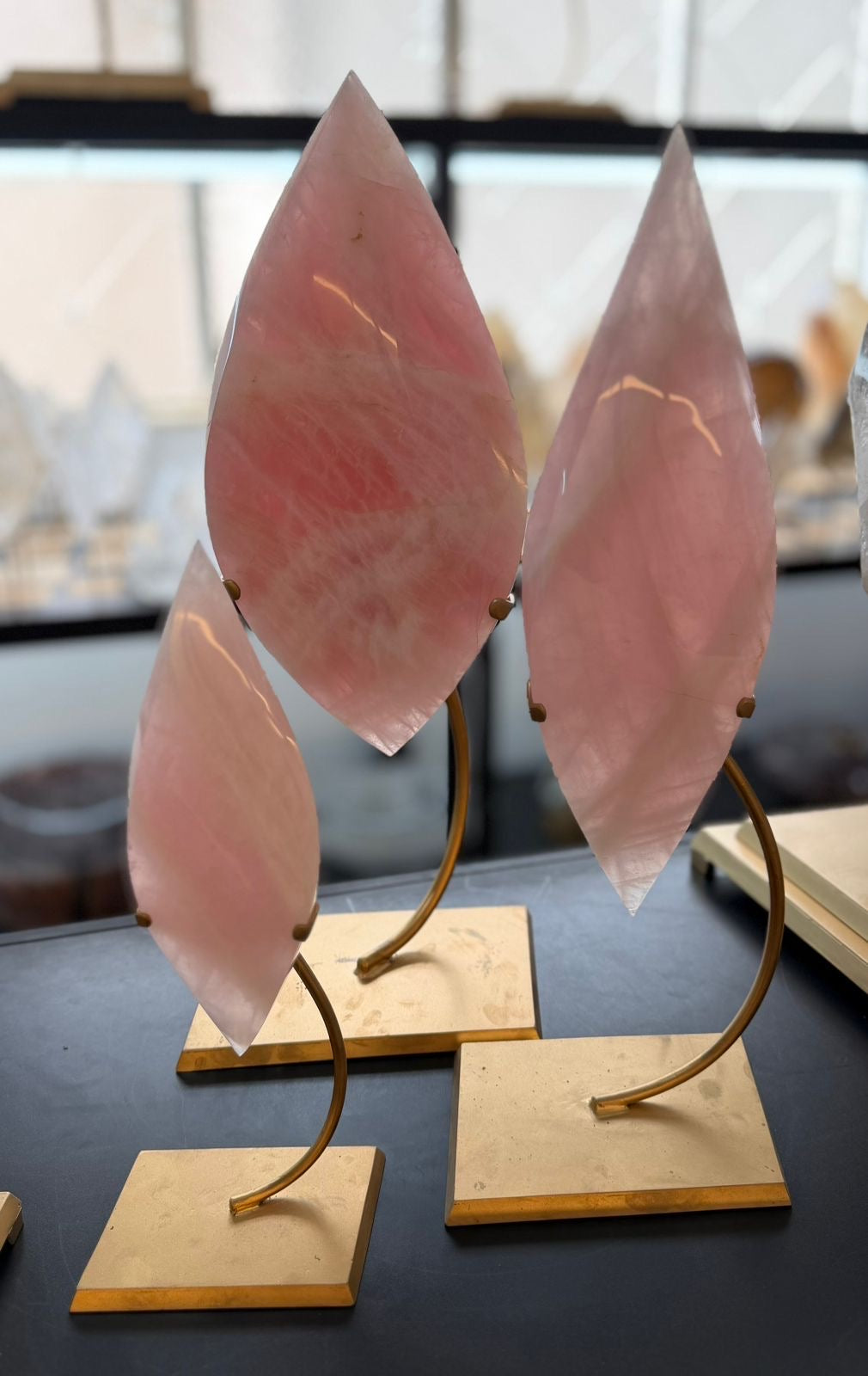 ROSE QUARTZ FLAME SET