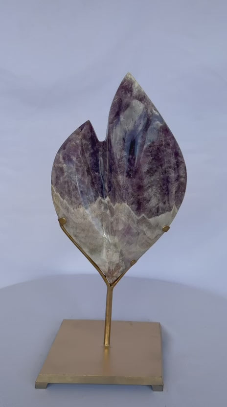 Amethyst Bloom Sculpture