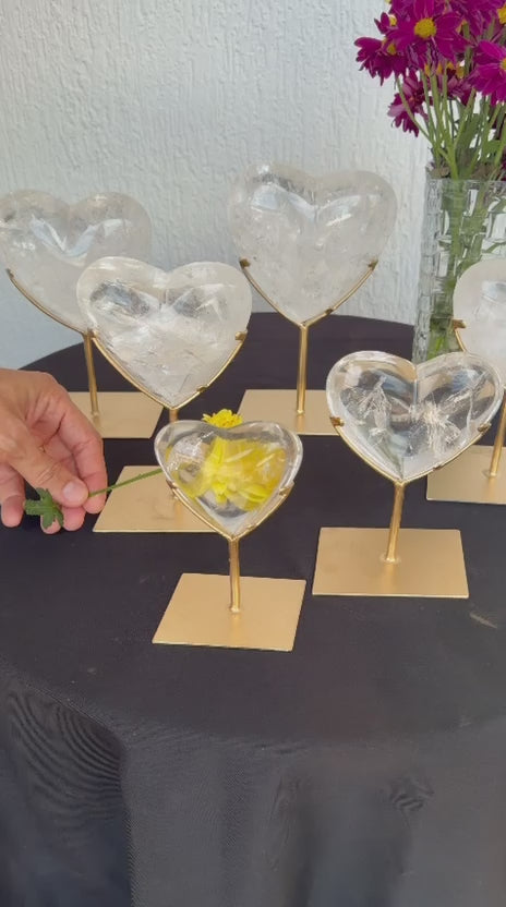 QUARTZ HEART SET