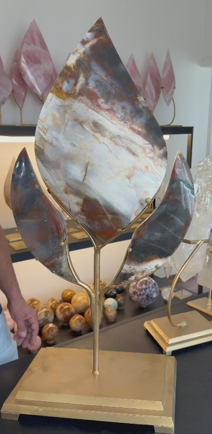 CHALCEDONY CANDELABRA