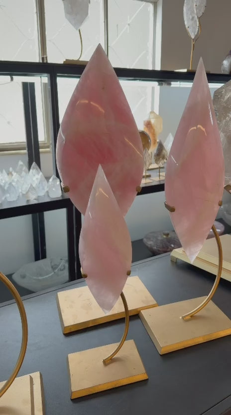 ROSE QUARTZ FLAME SET