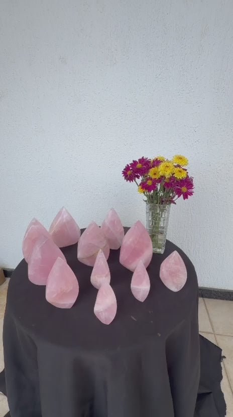 ROSE QUARTZ FLAME SET
