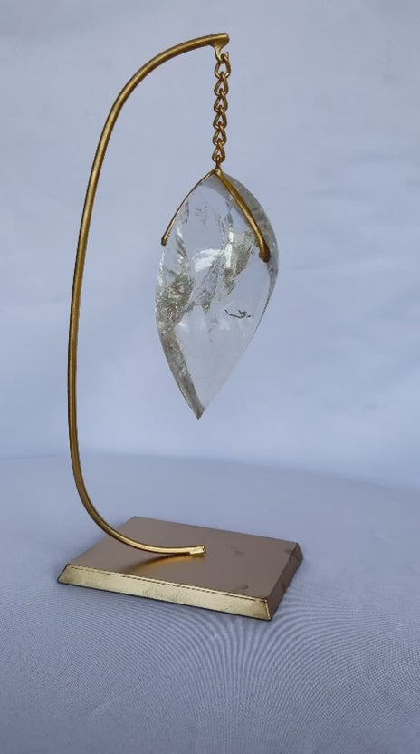Clear Quartz Pendulum Sculpture